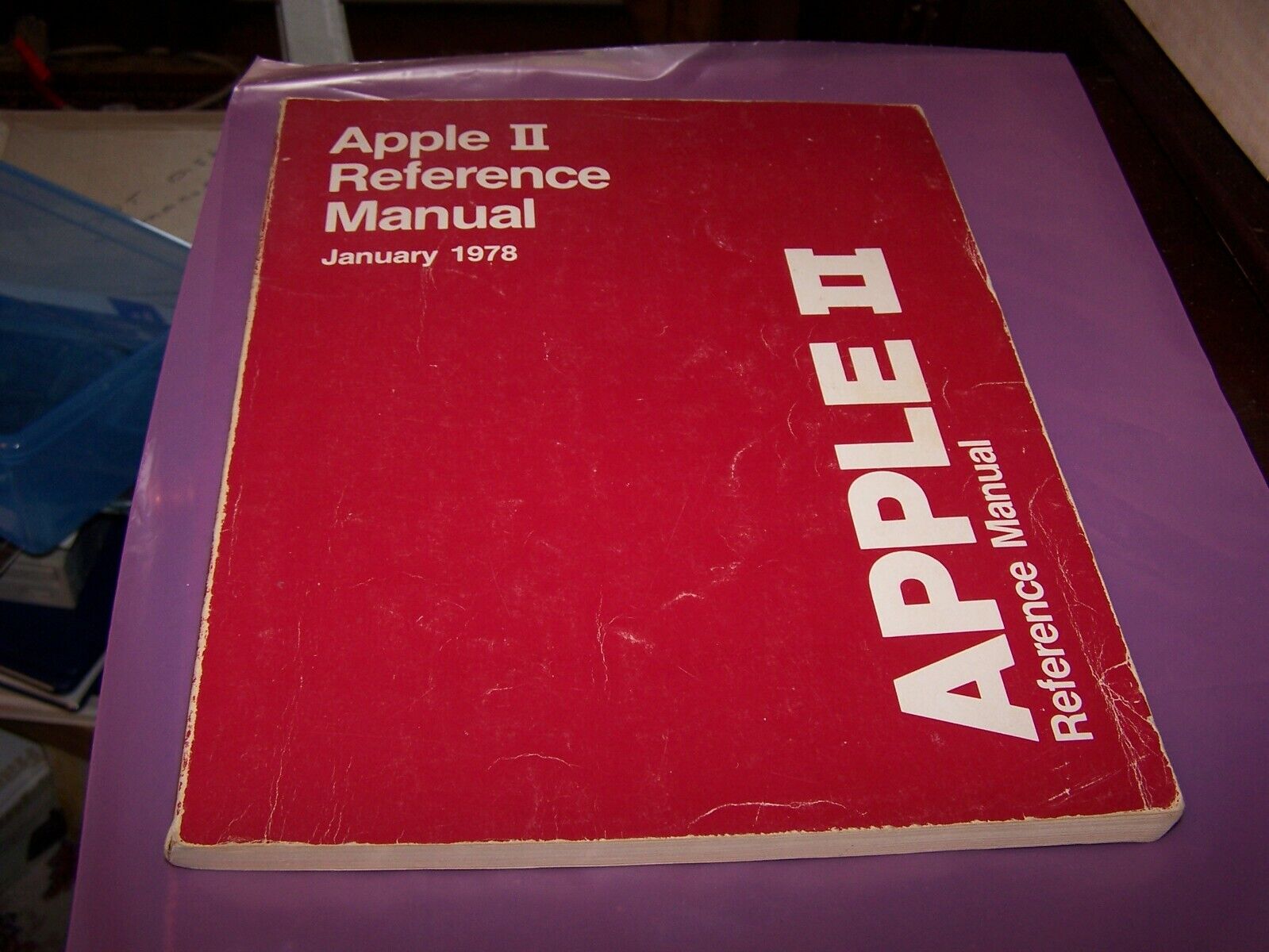 Apple II Reference Manual The Red Book January 1978 P/N 030-0004-00