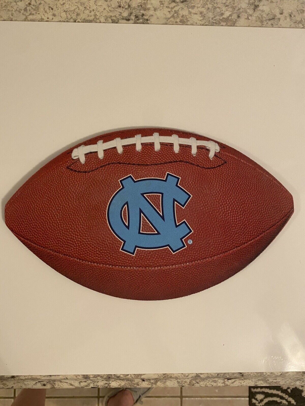 University of North Carolina UNC Chapel Hill Tar Heels Football Shaped Mouse Pad