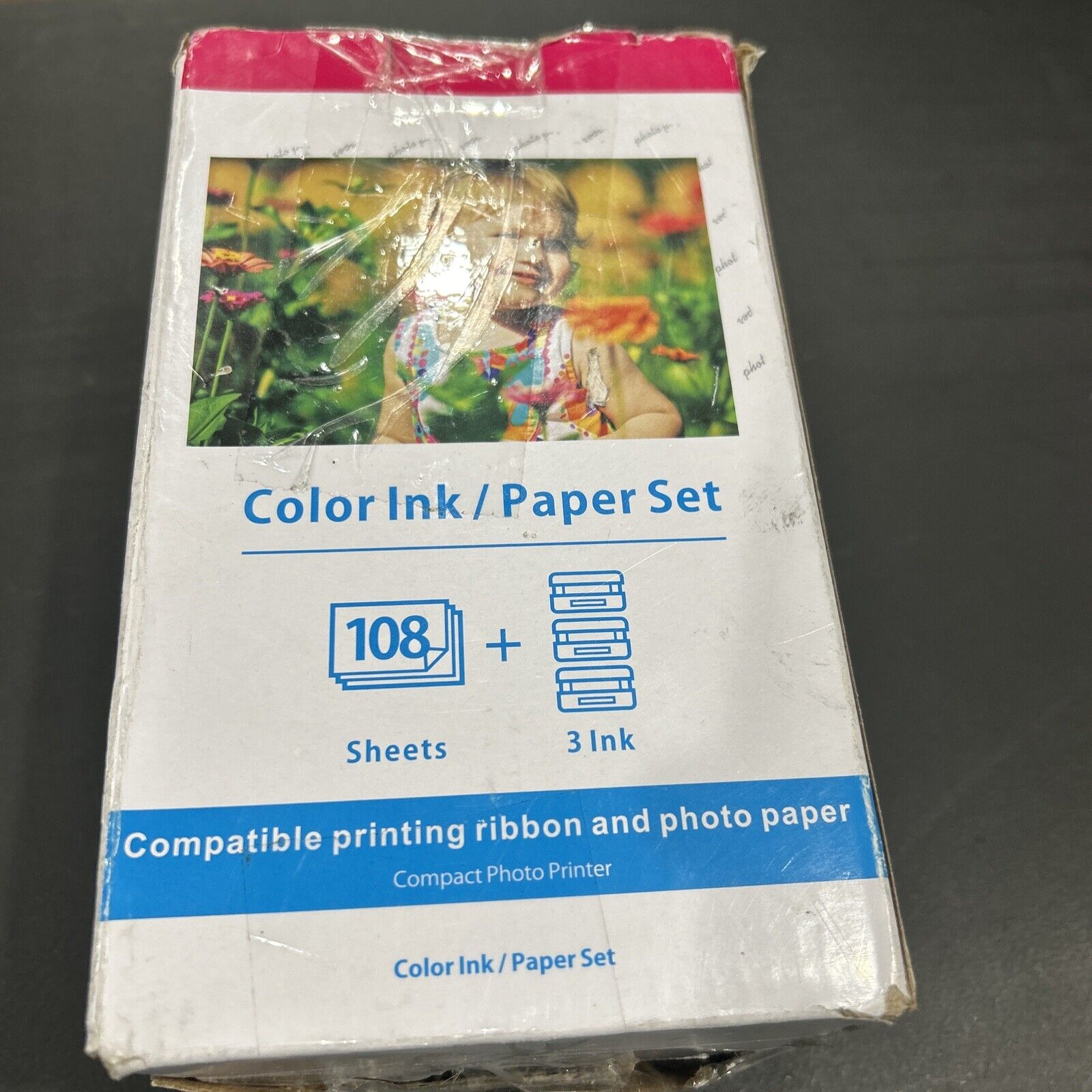 Compatible Canon Selphy CP1200 CP1300 Photo Printer Ink and Paper