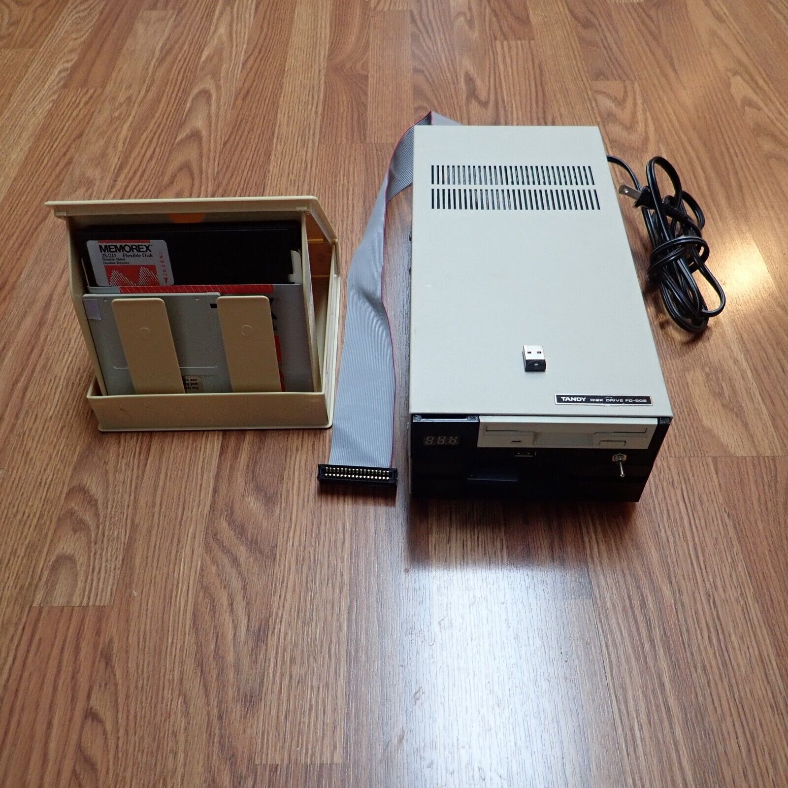 TRS-80 - GOTEK & 2x DSDD floppy drive for Model 1 - 3.5\