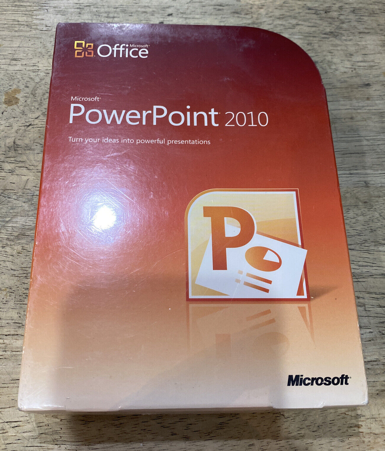 Genuine Original Microsoft Office Powerpoint 2010 WINDOWS 7/VISTA/XP license key