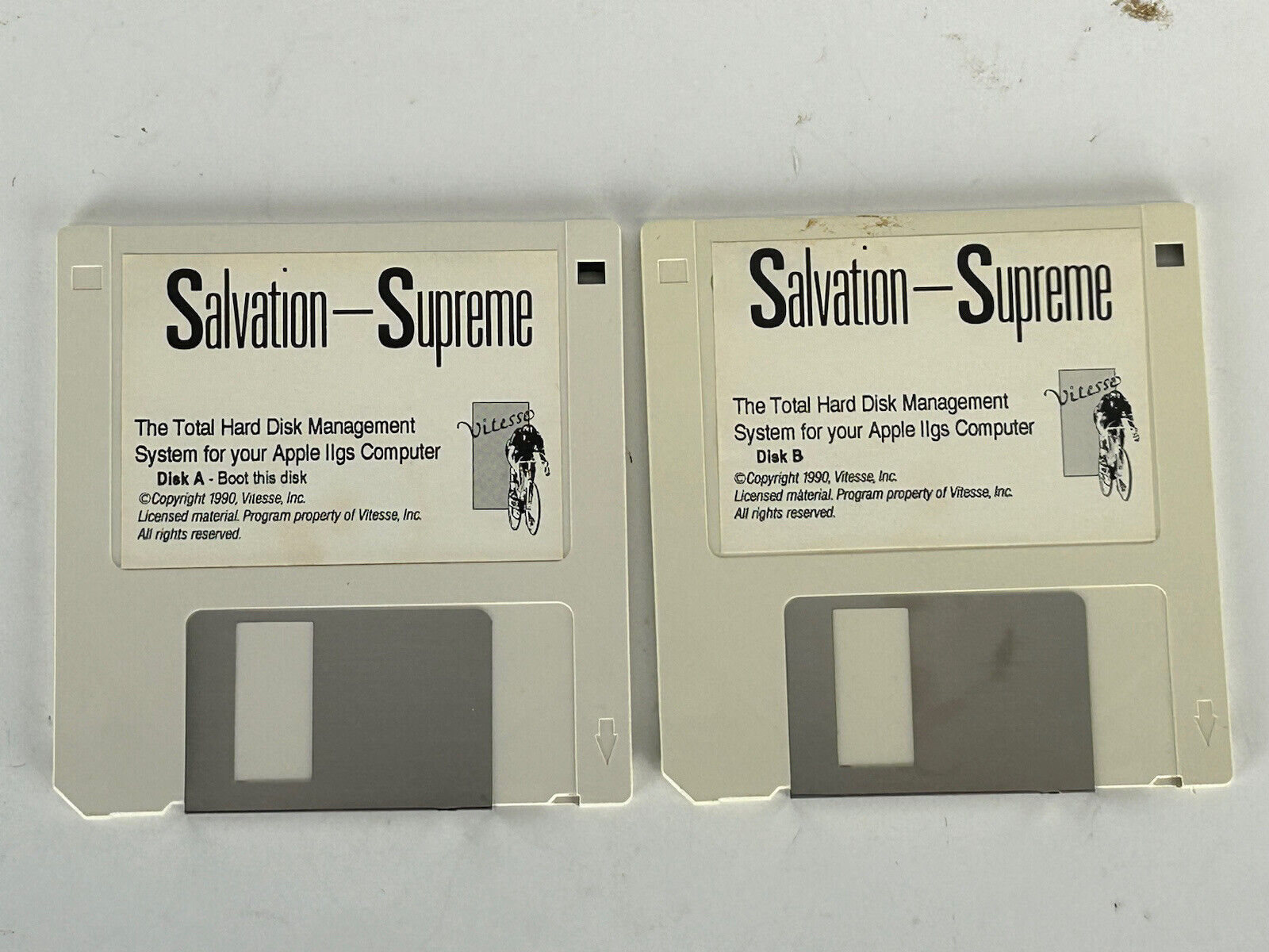 Vintage Apple IIGS Software Salvation - Supreme