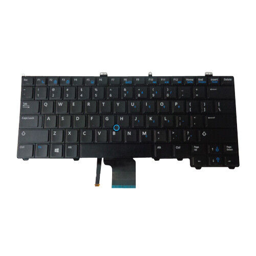 Dell Latitude E7440 Non-Backlit US Keyboard w/ Pointer 4G6VR