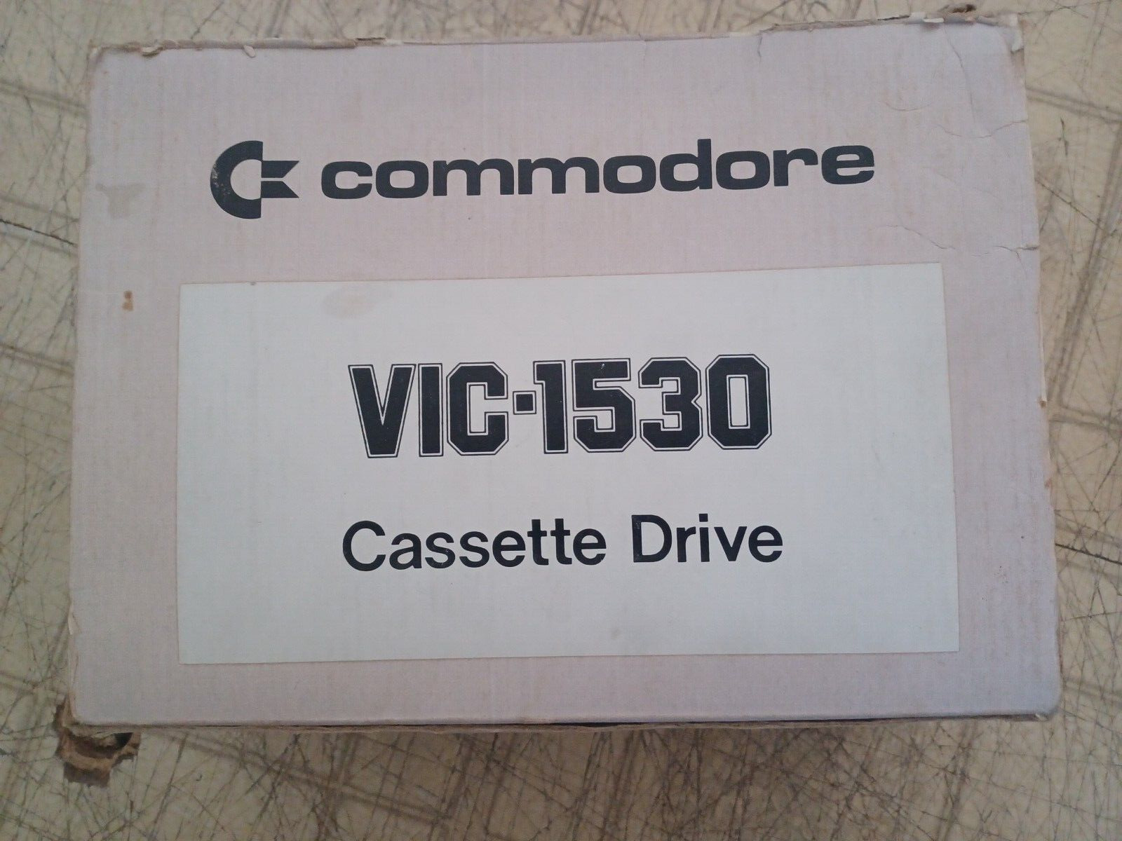 RARE Vintage EARLY Commodore VIC 1530  1001 Datasette drive - with box