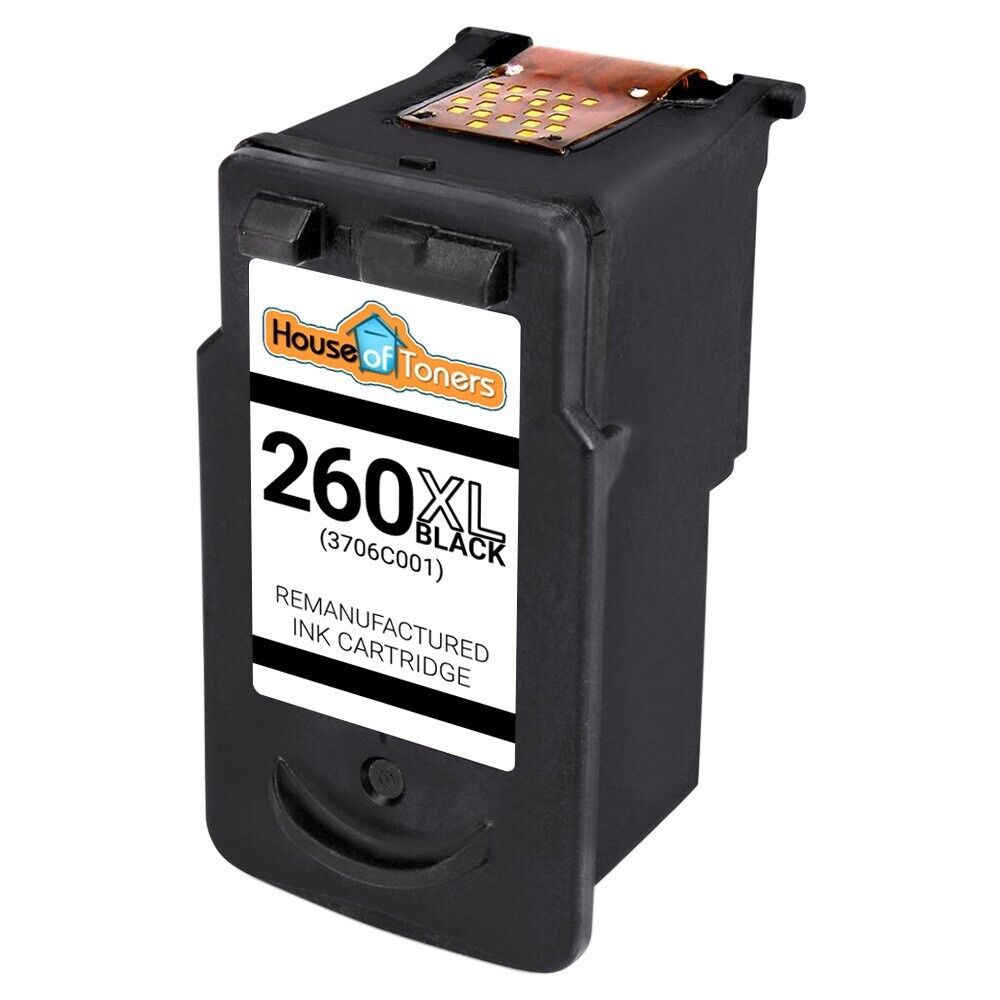 Replacement For Canon PG-260XL CL-261XL Ink Cartridges PIXMA TS5320 TR7020