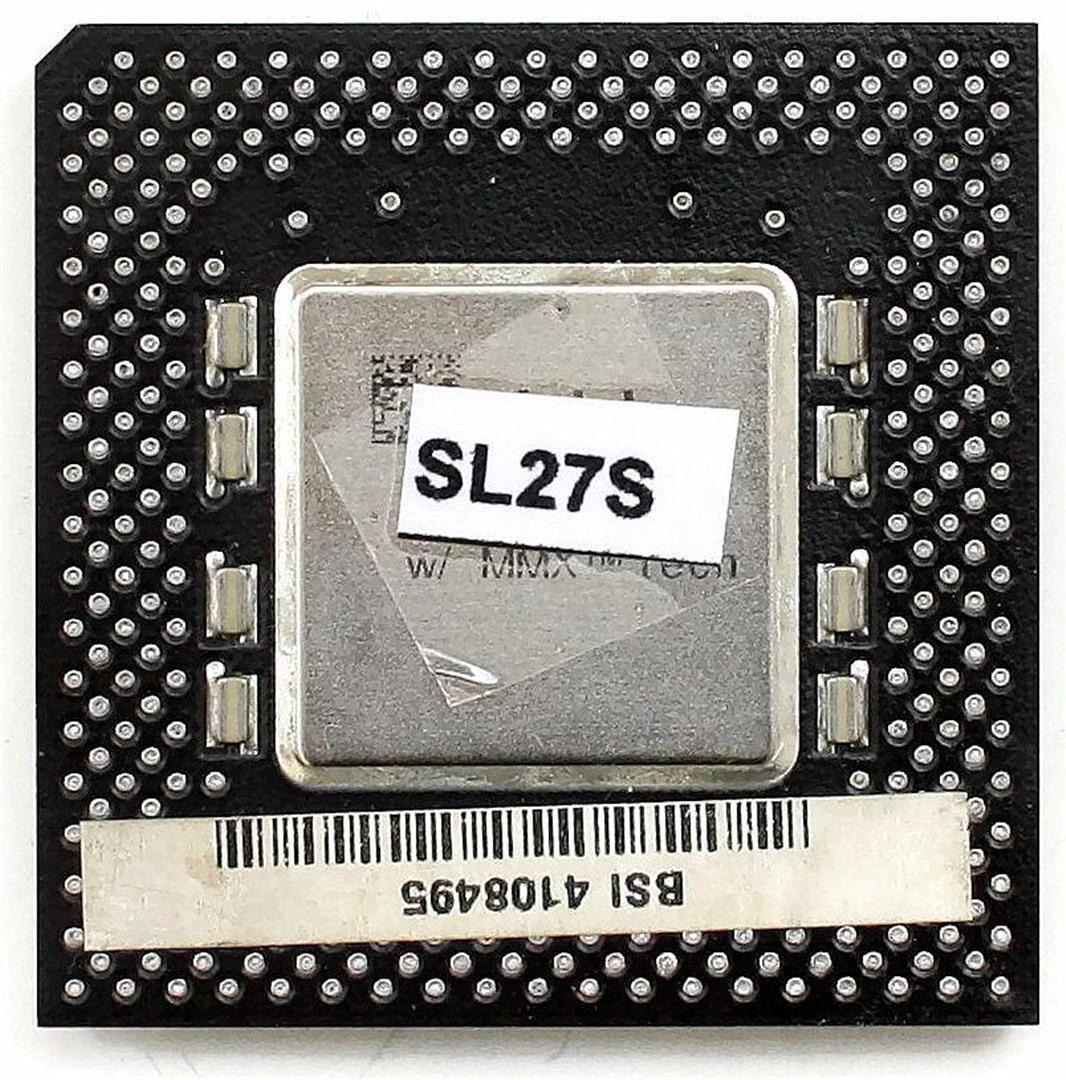 CPU INTEL Pentium w/MMX FV80503233 SL27S/2.8V