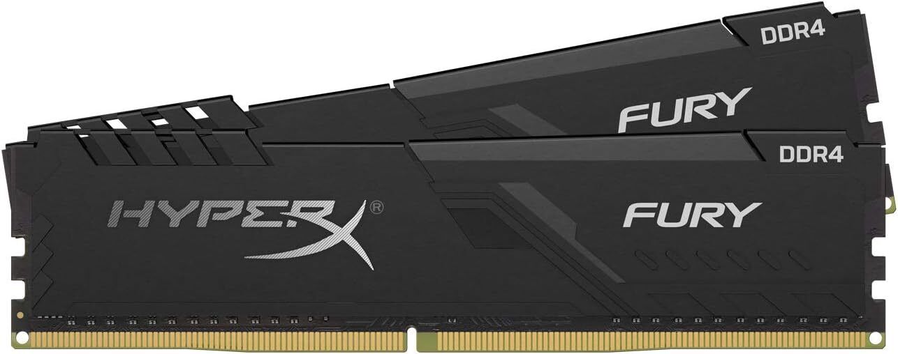 Kingston HyperX Fury RAM PC4-25600 DDR4 3200MHZ 64GB (4x16GB) HX432C16FB3K4/64