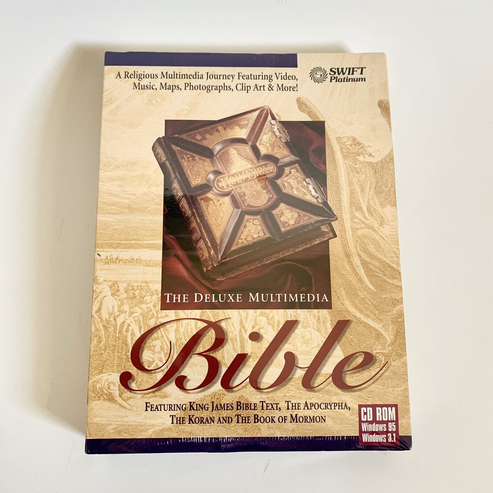The Deluxe Multimedia Bible-Swift Platinum *New And Sealed*