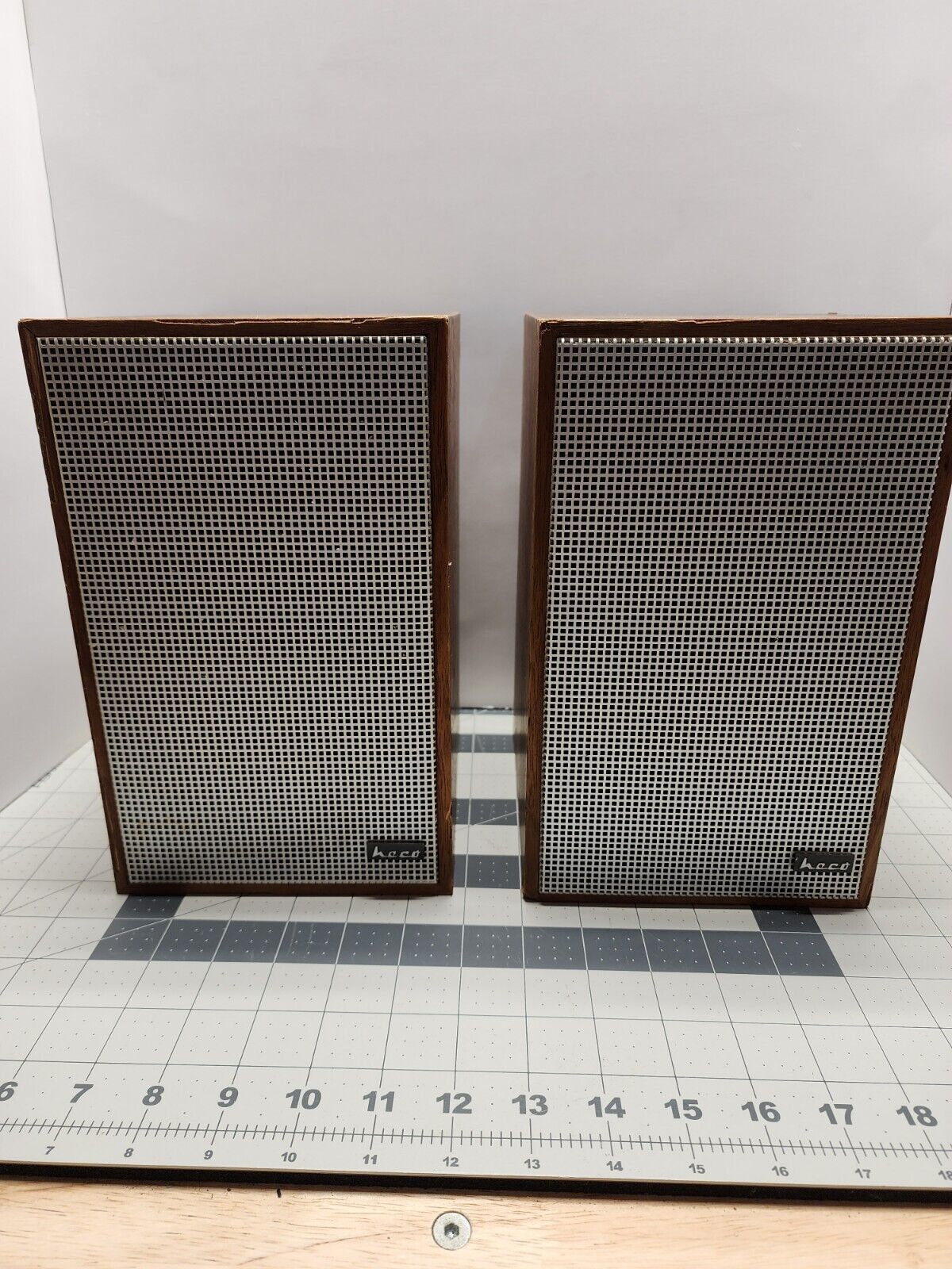Heco Mini Master B 100/M Rare Vintage Bookshelf Speakers 