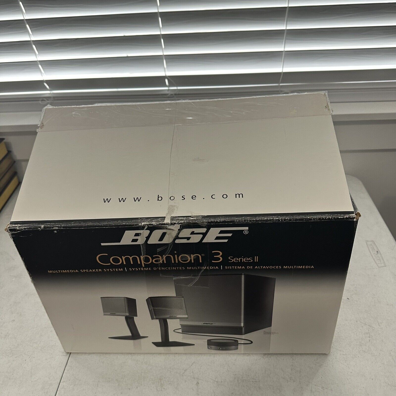 New Bose Companion 3 SERIES II Multimedia Speaker System Open Box Never Used