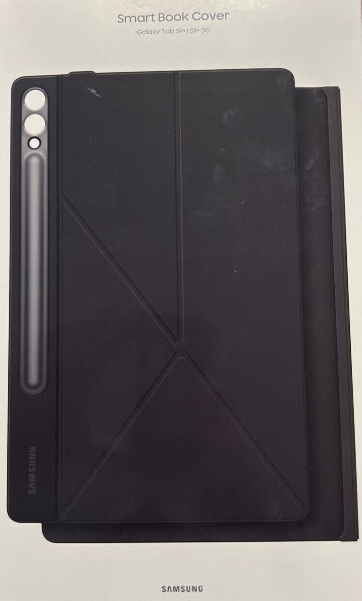 Samsung Galaxy Tab S9+ Smart Book Cover Black, EF-BX810PBEGUJ Nice Preowned