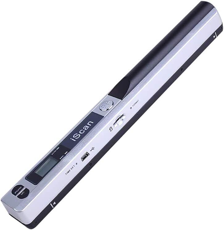 Portable Magic Wand Scanner 900 DPI A4 Document with 16GB Memory Card