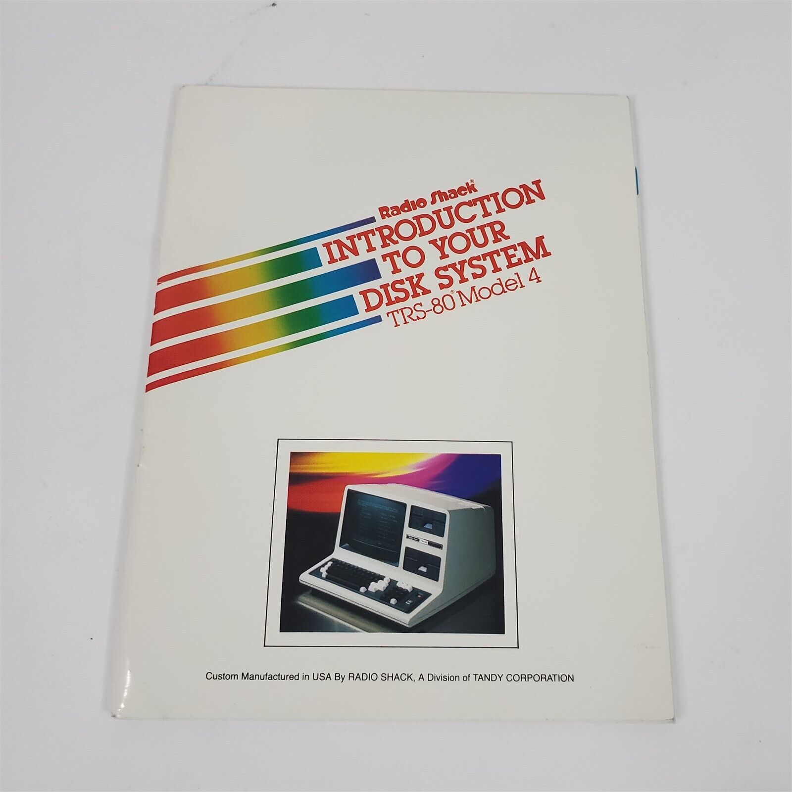 VTG 1983 Original Radio Shack TRS-80 Model 4 Introduction To Your Disk System
