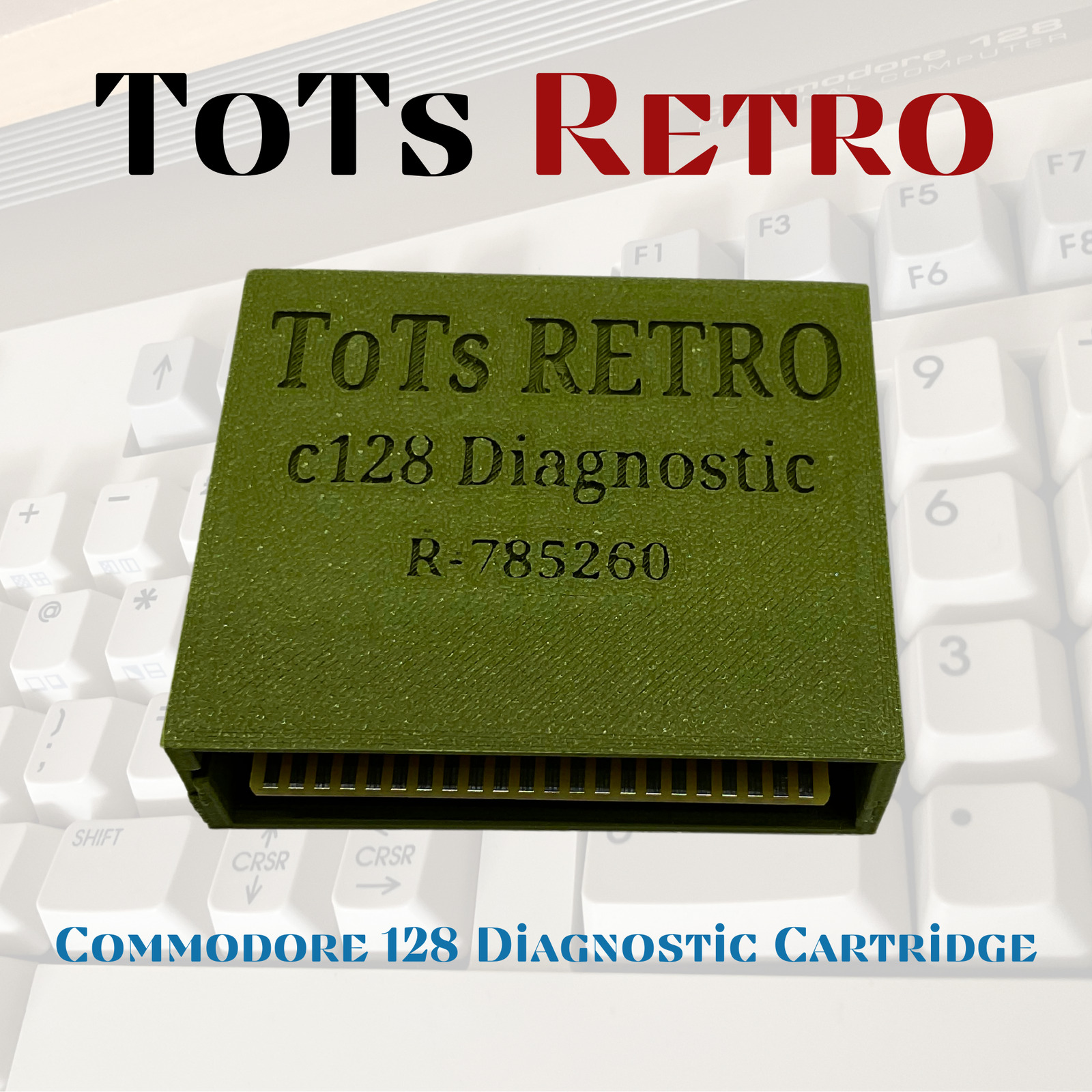 Commodore 128 Diagnostic Cartridge Cartridge R-785260