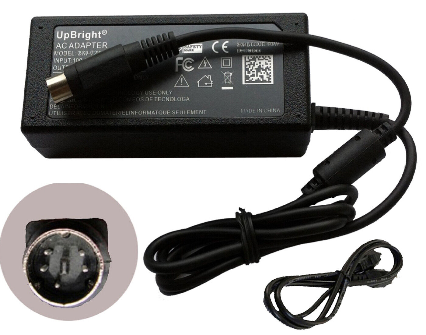 NEW AC Adapter For Iomega Hard Disk Drive HDD HD 5V 12V DC Charger Power Supply