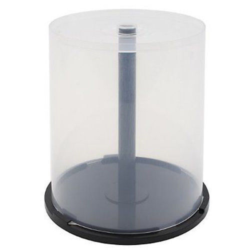 Empty CD DVD Blu-Ray Spindle Cake Box Storage Container Hold 100 Discs Wholesale