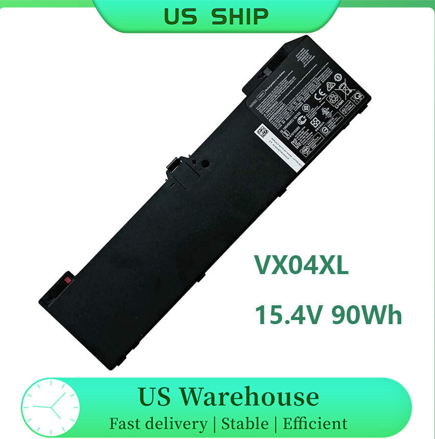 Genuine VX04XL Battery for HP Zbook 15 G5 G6 2YW99AV 2YX00AV 2ZC40EA 2ZC41EA USA