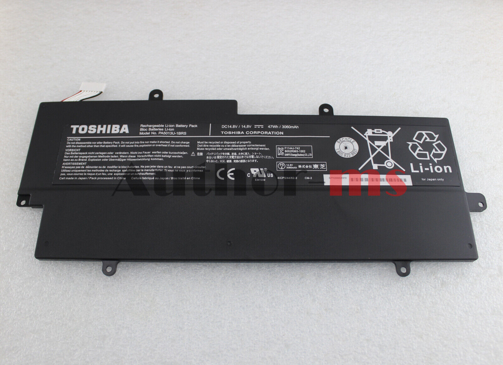 New Genuine Original Battery for Toshiba PA5013U-1BRS Portege Z830 Z930 47WH