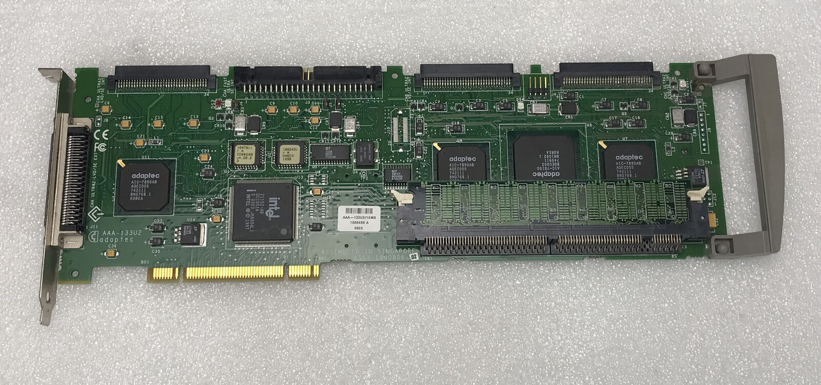 Adaptec AAA-133U2 Ultra2 SCSI 3-Channel PC Computer RAID Controller Card