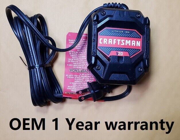 🔥OEM NEW Craftsman CMCB101 20V Battery Charger Lithium Ion 1 year warranty🔥