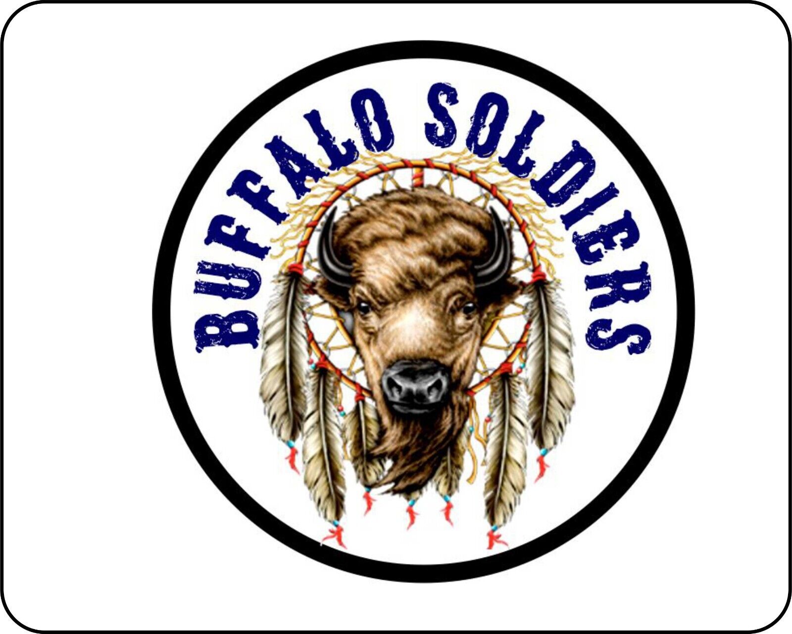Buffalo Soldiers CivilWar Era  Mouse Pads Mousepads art