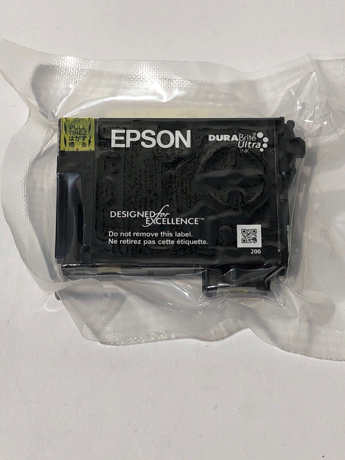 Epson DURABrite Ultra 200 Y Yellow Ink Cartridge - Sealed as issued. 
