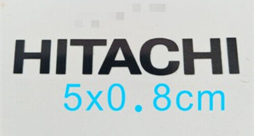 HITACHI Metal Logo Sticker For Refrigerator Air Conditioner Water Heater TV