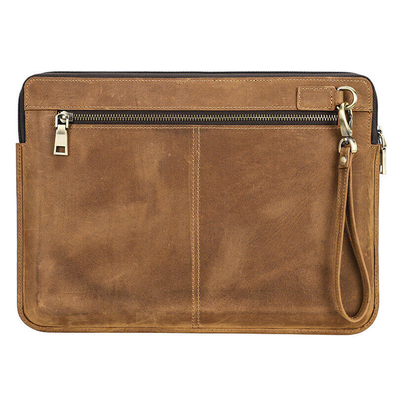 Genuine Leather Laptop Case For Macbook Pro 14\