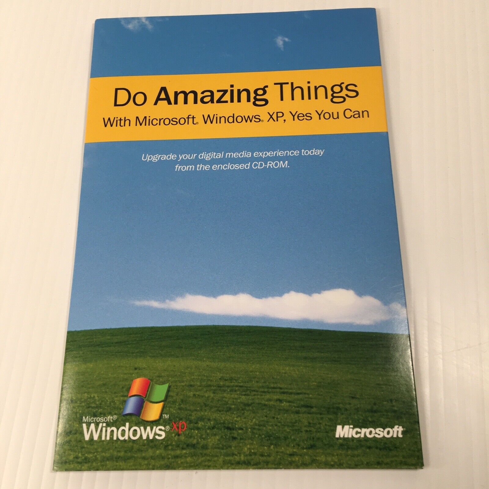 Windows XP - Do Amazing Things with Windows XP, Yes You Can CD-ROM X09-66562 Vtg