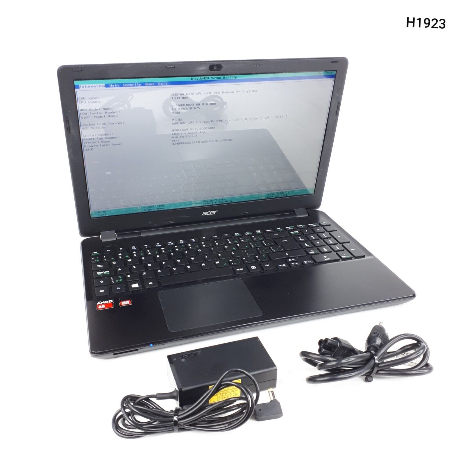 Acer E5-521 Laptop 15.6\