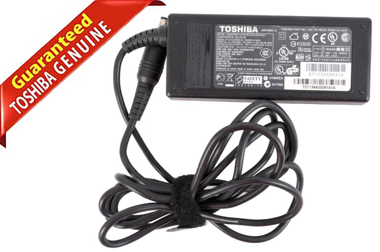 Toshiba	PA3917U-1ACA Power Adapter 100V - 240V 50-60Hz  65W