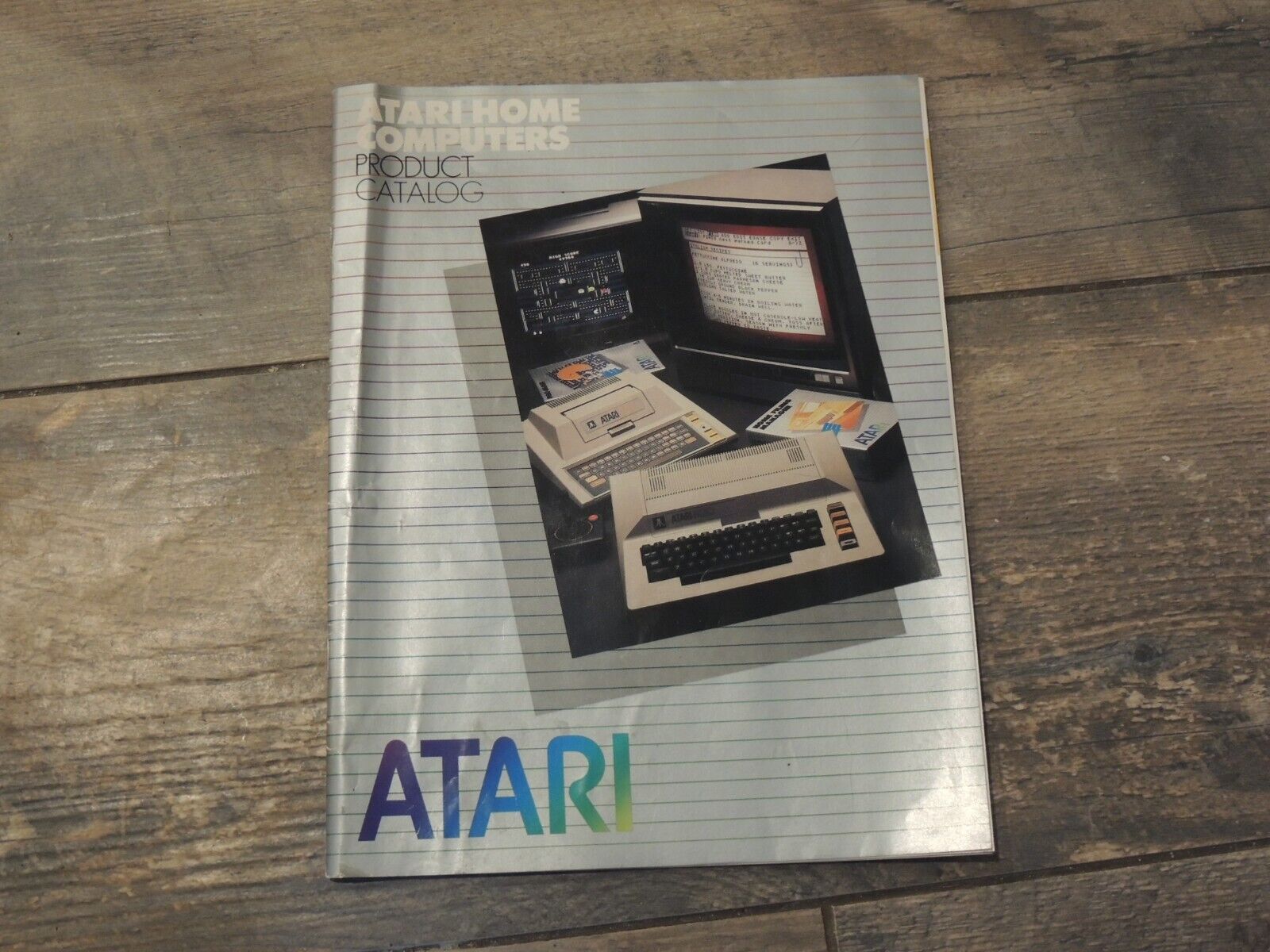 Atari Home Computers 400/800 Product Catalog 32 Pages Vintage 1982 
