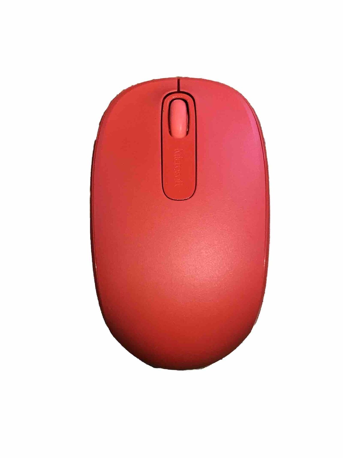 Microsoft Wireless Mobile Mouse 1593 Flame Red Vintage Rare USB