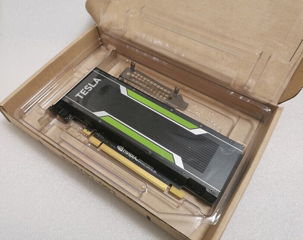 Nvidia Tesla P4 8GB GPU Card Graphics both brackets GDDR5 900-2G414-6300-000