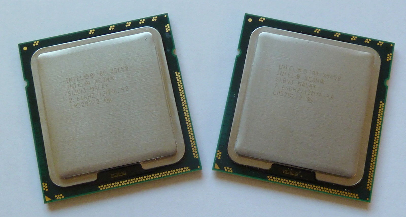 Matching pair Intel Xeon X5650 X5660 X5670 X5675 X5680 X5690 CPU Processor