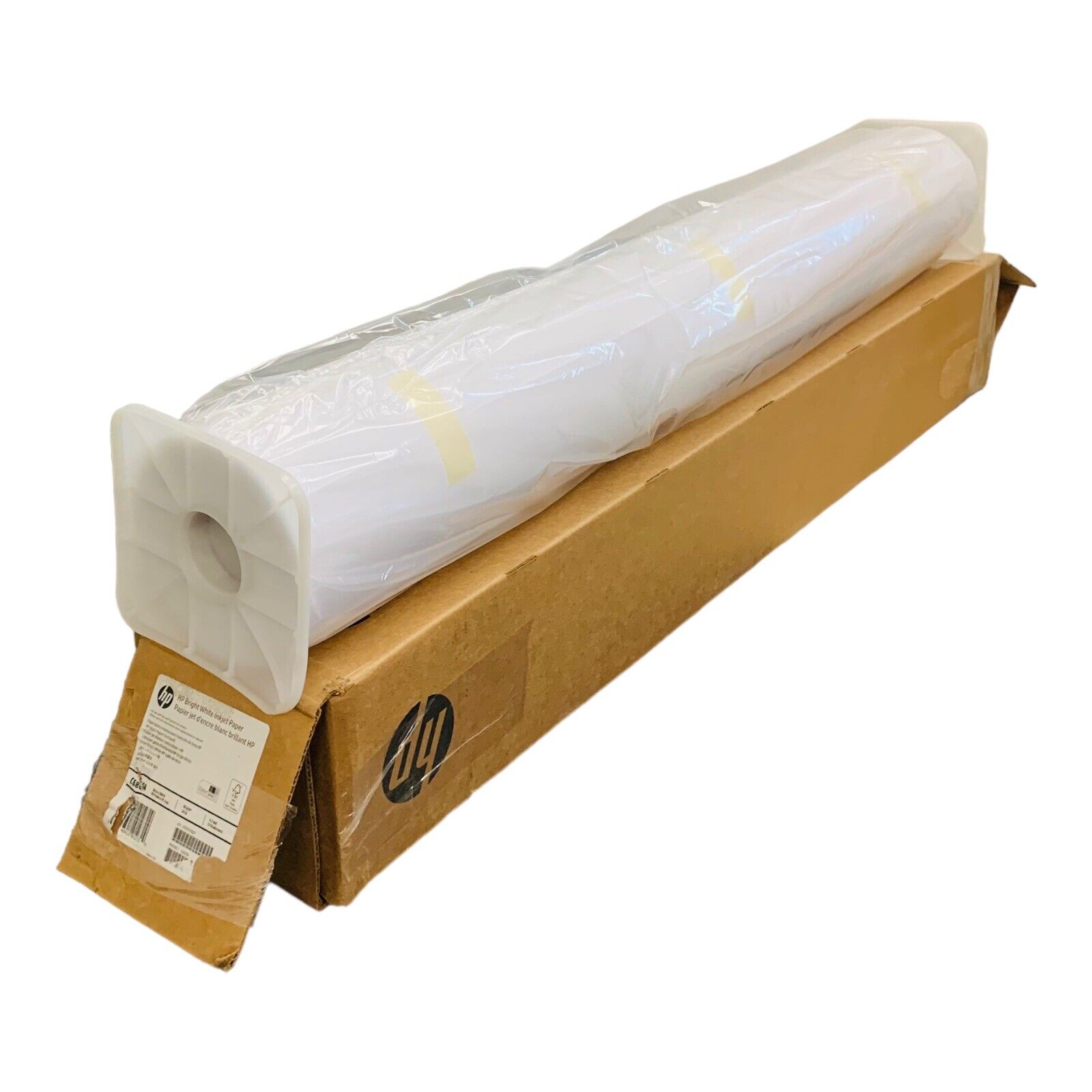 HP Bright White Inkjet Paper 36 in x 300 ft, 4.7 mil, 24 lb