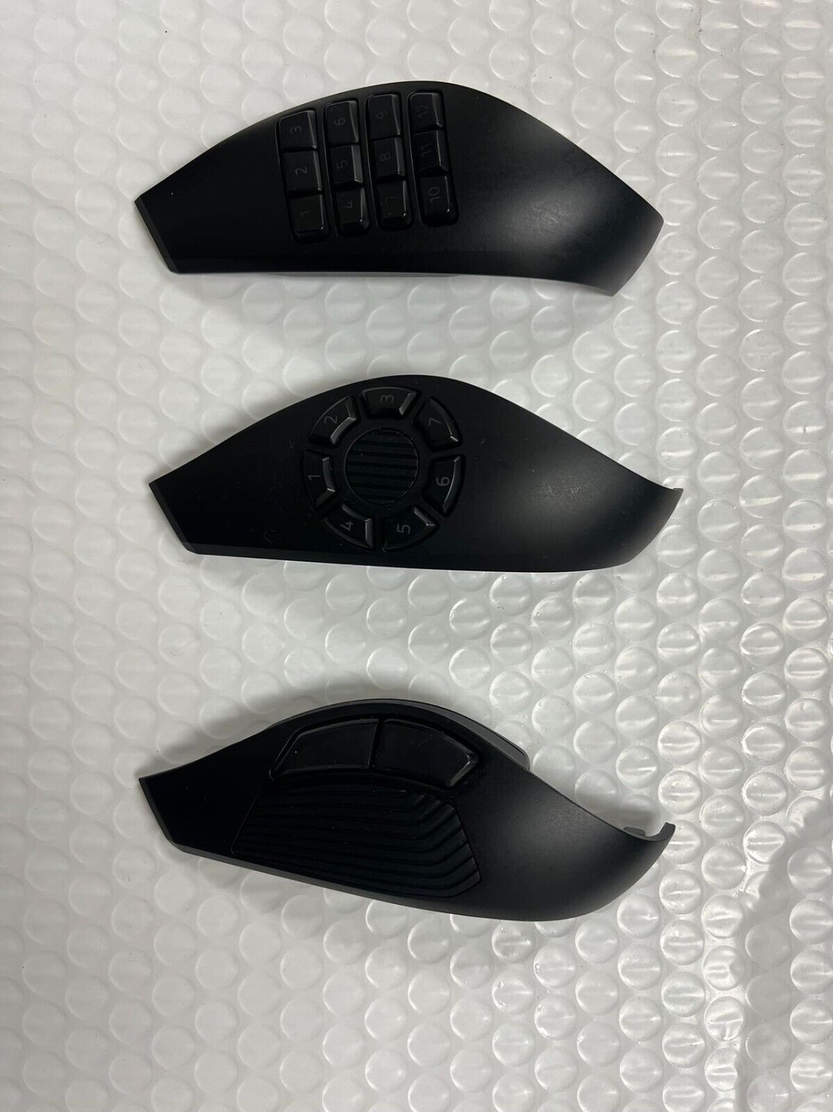 LOT OF 3, Razer Naga Trinity Mouse Replacement Side Button Panel