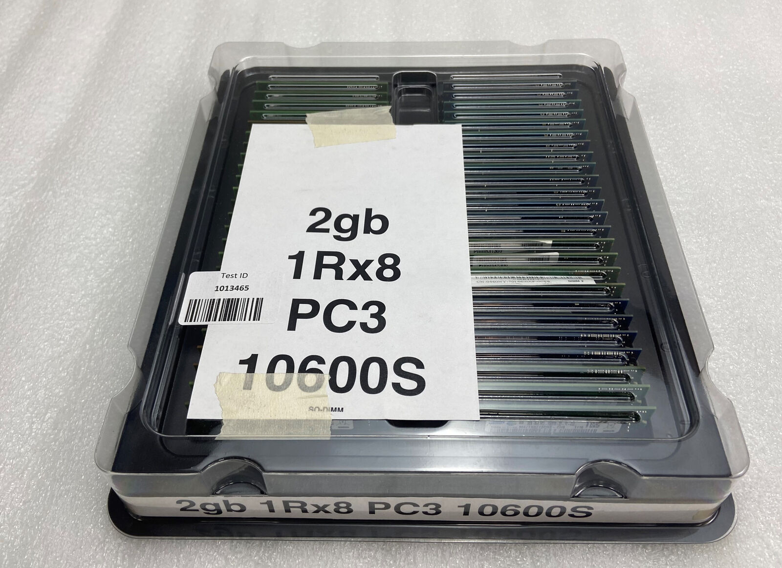 Lot of 50 RAM SO-DIMM Laptop Memory Mixed Brands 2GB 1Rx8 PC3-10600S non-ECC