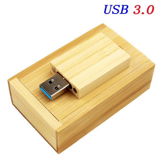 Fast USB 3.0 wood Flash Drive Free Custom Student Name Memory Graduation Gift