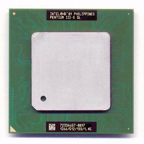 Intel Tualatin Pentium-IIIs 1.26GHz(512K) include On-chip Socket Adapter