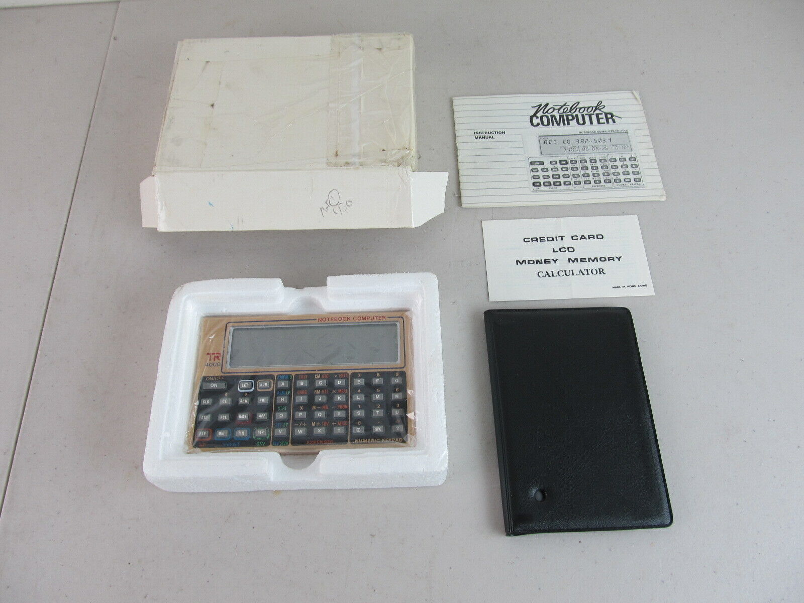 Vintage Rare TR 4000 TRX Industries Notebook Computer New
