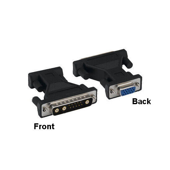 Kentek DB13W3 Male to HD15 Female Adapter for Sun Microsystems to VGA Monitor
