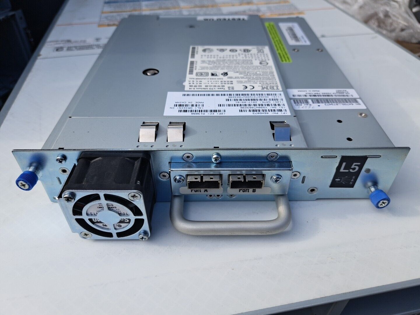 2017  IBM LTO Ultrium 5-H PN: 46X6073 Internal SAS Tape Drive LTO5