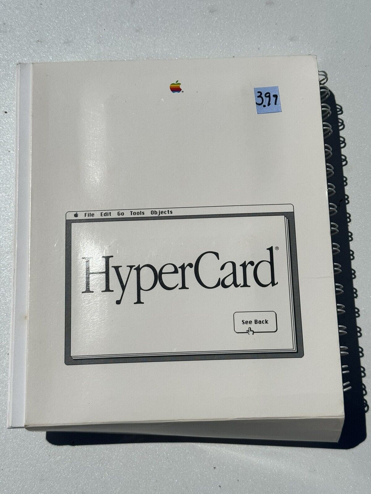 Vintage APPLE HyperCard Software For Macintosh Manuals & Floppy Disks
