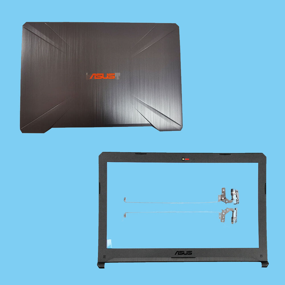 New For ASUS Gaming FX504 FX504G F80 FX80 LCD Back Cover Lid Front Bezel Hinges