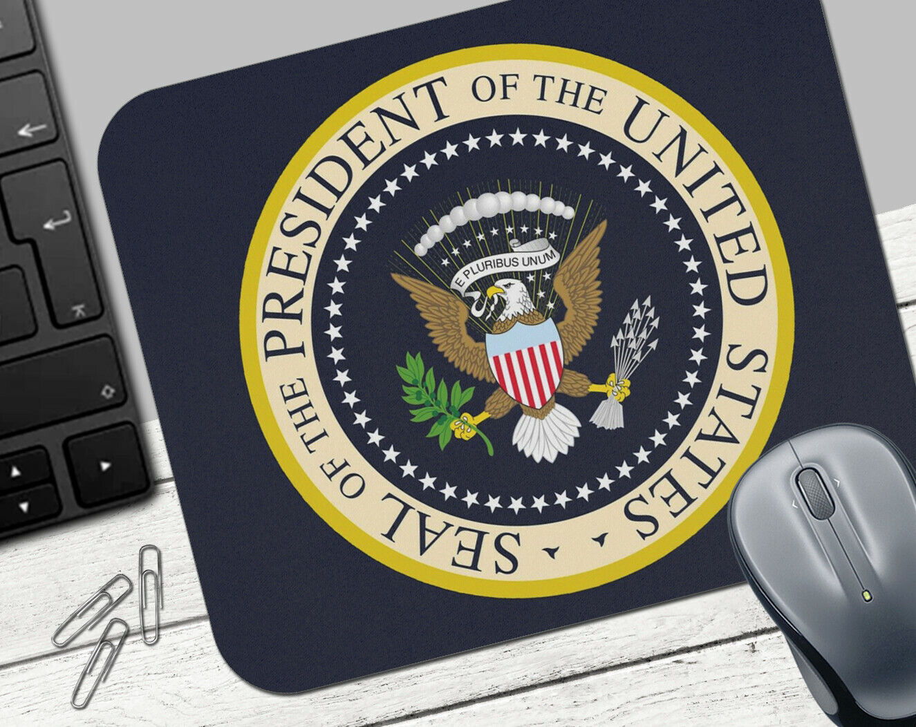 USA #4 - MOUSE PAD - Seal of the President United States American American Gift