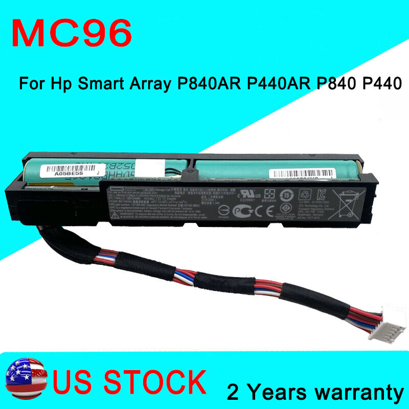 Genuine battery for Hp Smart Array P840AR P440AR P840 P440 Raid Controller MC96