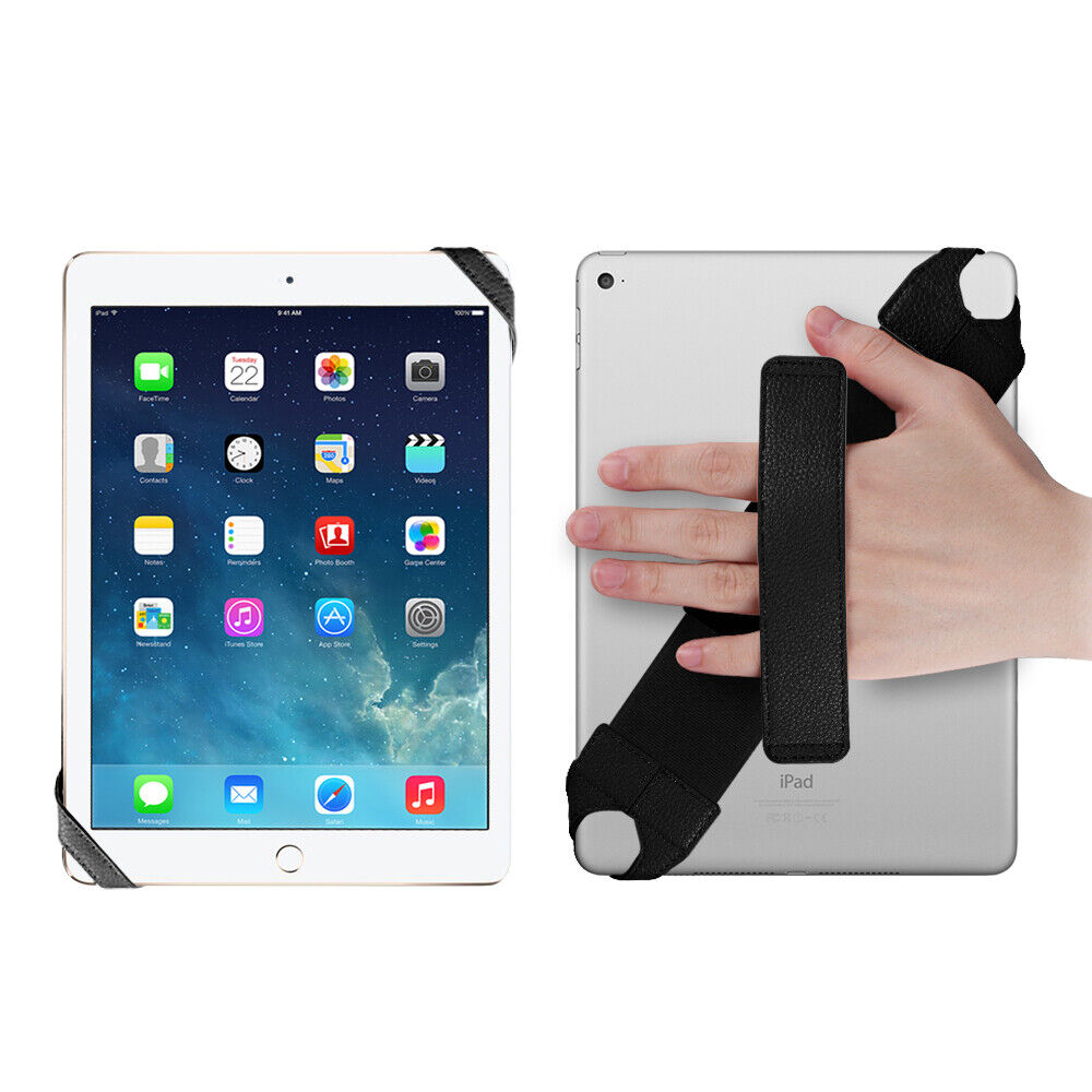 Universal Tablet Hand Strap Holder 360 Degrees Swivel Handle Grip Elastic Belt