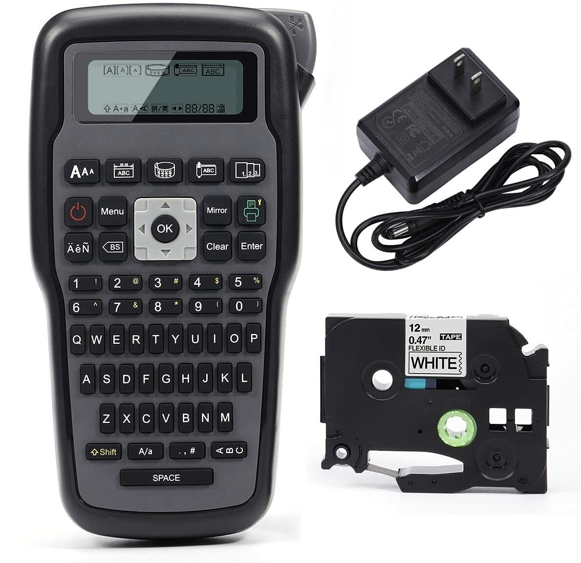E1000 PRO Portabl Label Maker  PT-H110 Compatible For Brother TZe-231 Wireless