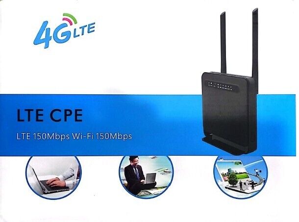 Refurbished - GTEN 4G LTE Cellular Modem WiFi Router Portable Model C4R400